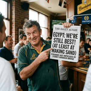 أسطورة استراليا يستهين بمصر